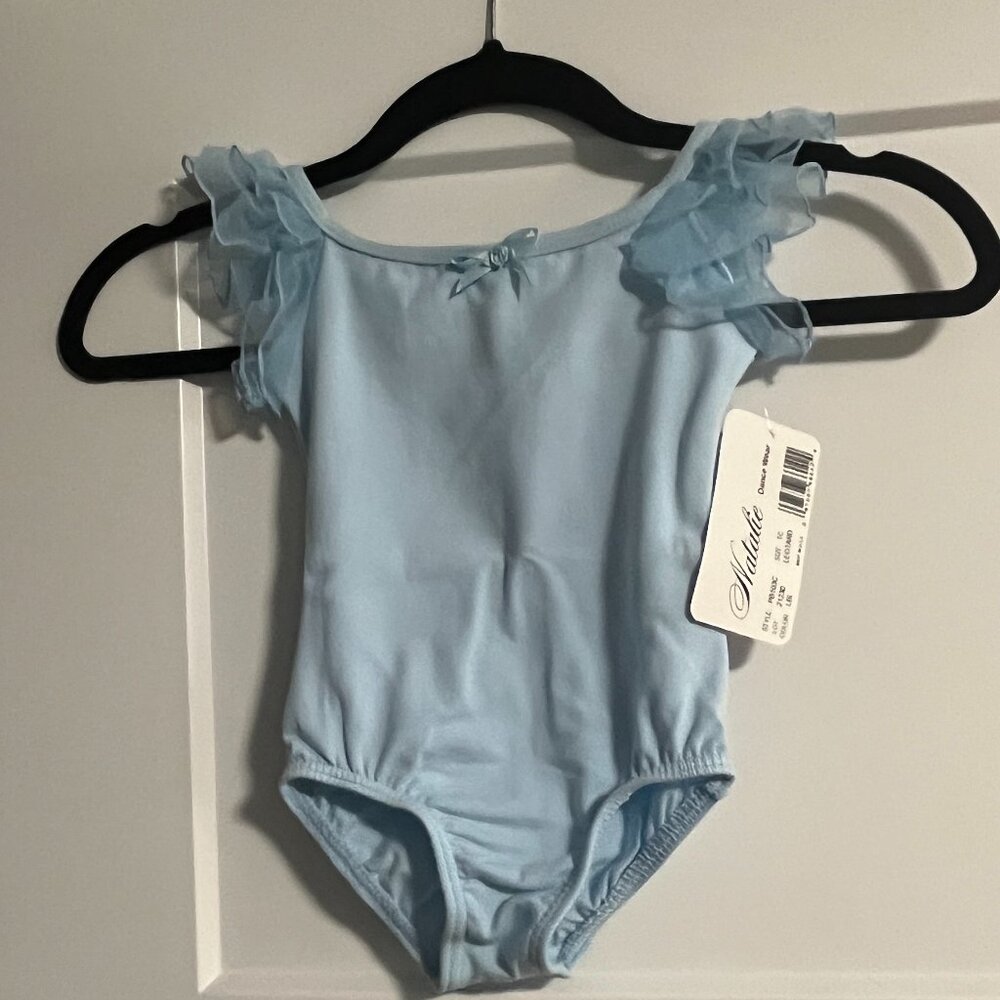 Natalie Size TC toddler leotard with ruffles NWT
